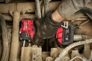 Гайковерт акумуляторний безщітковий 1/2'' MILWAUKEE, M18 FIW2P12-502X, 339Нм, з піном (зарядний пристрій M12-18 FC, 2 акумулятор №5