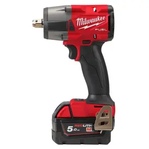Гайковерт аккумуляторный бесщеточный 1/2'' MILWAUKEE, M18 FMTIW2P12-502X, 881Нм, с пеном (зарядное устройство M12-18 FC, 2 аккумулята) №2