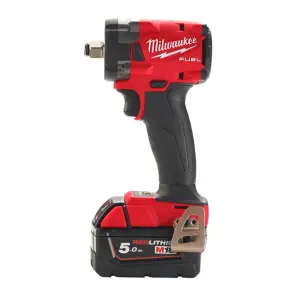 Гайковерт акумуляторний безщітковий 1/2'' MILWAUKEE, M18 FIW2F12-502Х, 339Нм, з кільцем (зарядний пристрій M12-18 FC, 2 акумулят №2