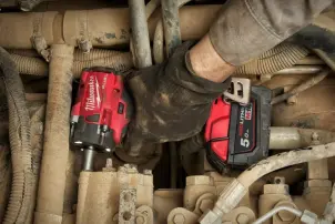 Гайковерт акумуляторний безщітковий 1/2'' MILWAUKEE, M18 FIW2F12-502Х, 339Нм, з кільцем (зарядний пристрій M12-18 FC, 2 акумулят №4