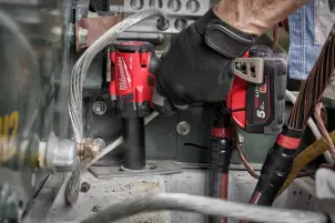 Гайковерт акумуляторний безщітковий 1/2'' MILWAUKEE, M18 FIW2F12-502Х, 339Нм, з кільцем (зарядний пристрій M12-18 FC, 2 акумулят №11