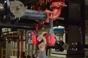 Гайковерт аккумуляторный бесщеточный 1/2'' MILWAUKEE M18 ONEIWF12-0, 300Нм, с кольцом (каркас) №12