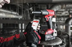 Гайковерт аккумуляторный бесщеточный 1/2'' MILWAUKEE M18 ONEIWF12-0, 300Нм, с кольцом (каркас) №14