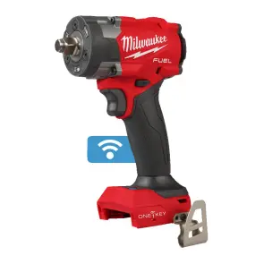 Гайковерт аккумуляторный бесщеточный TORQUE-SENSE 1/2'' MILWAUKEE, M18 ONEFIW2FC12-0X, 67-203Нм (каркас, клипса для ремня Dкейс) №2