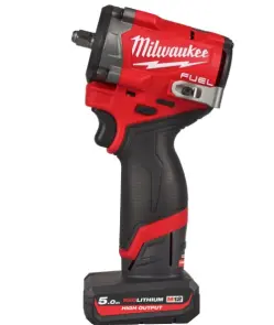Гайковерт акумуляторний безщітковий 3/8'' MILWAUKEE, M12 FCIWF38G3-502X, 745Нм, з кільцем (зарядний пристрій С12 С, 2 акумулятор №2