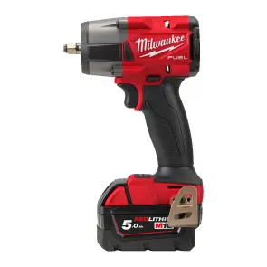 Гайкокрут акумуляторний безщітковий 3/8'' MILWAUKEE, M18 FMTIW2F38-502X, 813Нм, з кільцем (зарядний пристрій M12-18 FC, 2 акумул №2