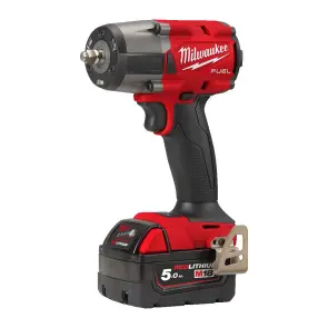 Гайкокрут акумуляторний безщітковий 3/8'' MILWAUKEE, M18 FMTIW2F38-502X, 813Нм, з кільцем (зарядний пристрій M12-18 FC, 2 акумул №3
