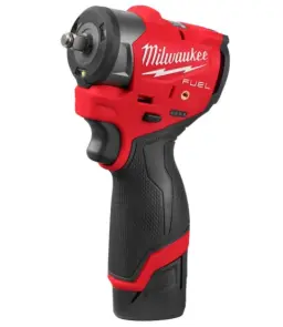 Гайковерт аккумуляторный бесщеточный 3/8'' MILWAUKEE, M12 FSCIWF38-252X, 305Нм, с кольцом (зарядное устройство С12 С, 2 аккумулятора №3