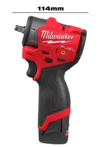 Гайковерт аккумуляторный бесщеточный 3/8'' MILWAUKEE, M12 FSCIWF38-252X, 305Нм, с кольцом (зарядное устройство С12 С, 2 аккумулятора №4