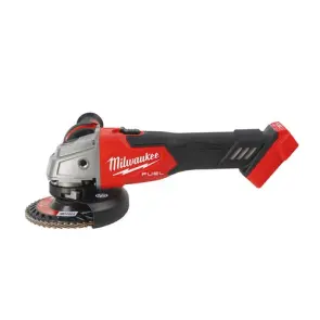 Шліфмашина кутова акумуляторна безщіткова MILWAUKEE, M18 FSAG115X-0, діаметр 115мм (каркас, захисний кожух, пилозахисний екран, №2