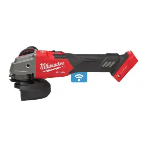 Шліфмашина кутова - болгарка акумуляторна безщіткова MILWAUKEE, M18 ONEFSAG125XB-0X, діаметр125мм (каркас, захисний кожух, пилоз №8