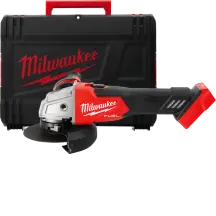 Шлифмашина угловая - болгарка аккумуляторная бесщеточная MILWAUKEE, M18 FSAG125X-0X, диаметр 125мм (каркас, антивибрационная боковая ру)