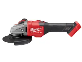 Шлифмашина угловая – болгарка аккумуляторная бесщеточная MILWAUKEE. M18 FHSAG125XB-0, диаметр 125мм (антивибрационная боковая рукоять, с