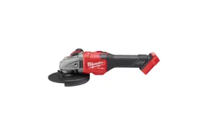 Шлифмашина угловая – болгарка аккумуляторная бесщеточная MILWAUKEE. M18 FHSAG125XB-0, диаметр 125мм (антивибрационная боковая рукоять, с №3