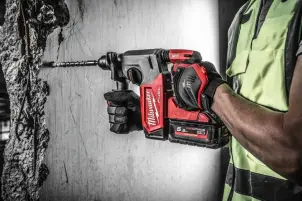 Перфоратор акумуляторний безщітковий SDS-PLUS MILWAUKEE, M18 FHX-0, 2,5Дж (каркас, картонне пакування №9