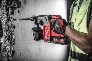 Перфоратор аккумуляторный SDS-PLUS MILWAUKEE, M18 FHX-0X. 2,5Дж (каркас, патрон FIXTEC 13мм, HDкейс) №10