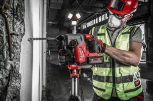 Перфоратор акумуляторний безщітковий SDS-PLUS MILWAUKEE, M18 ONEFH-0, 2,5Дж (каркас) №9