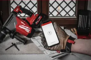 Перфоратор акумуляторний безщітковий SDS-PLUS MILWAUKEE, M18 ONEFH-0, 2,5Дж (каркас) №11