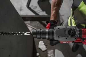 Перфоратор акумуляторний безщітковий SDS-PLUS MILWAUKEE, M18 ONEFHPX-0, 5Дж (каркас) №14