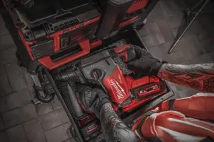 Перфоратор акумуляторний безщітковий SDS-PLUS MILWAUKEE, M18 ONEFHX-0, 2,5Дж (каркас) №14