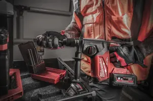 Перфоратор акумуляторний безщітковий SDS-PLUS MILWAUKEE, M18 ONEFHX-0, 2,5Дж (каркас) №16