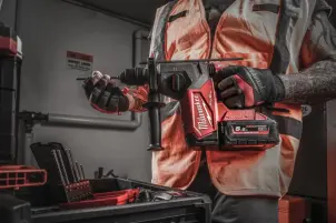 Перфоратор акумуляторний безщітковий SDS-PLUS MILWAUKEE, M18 ONEFHX-0, 2,5Дж (каркас) №17