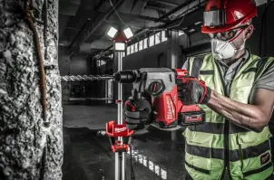 Перфоратор акумуляторний безщітковий SDS-PLUS MILWAUKEE, M18 ONEFHX-0X, 2,5Дж (каркас, патрон FIXTEC 13мм, HDкейс) №8