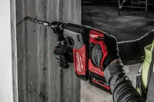 Перфоратор акумуляторний безщітковий SDS-PLUS MILWAUKEE, M18 ONEFHX-0X, 2,5Дж (каркас, патрон FIXTEC 13мм, HDкейс) №11