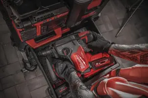 Перфоратор акумуляторний безщітковий SDS-PLUS MILWAUKEE, M18 ONEFHX-0X, 2,5Дж (каркас, патрон FIXTEC 13мм, HDкейс) №15