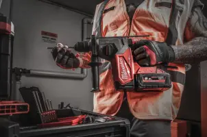 Перфоратор акумуляторний безщітковий SDS-PLUS MILWAUKEE, M18 ONEFHX-0X, 2,5Дж (каркас, патрон FIXTEC 13мм, HDкейс) №18