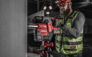 Перфоратор акумуляторний безщітковий SDS-PLUS MILWAUKEE M18 ONEFHXDEL-552C с системою пиловидалення (зарядний пристрій M12-18 FC №3