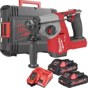 Перфоратор акумуляторний SDS-PLUS MILWAUKEE, M18 FHAC16-302X, 1,7Дж (зарядний пристрій М12-18 FC, 2 акумулятори М18 НВ3 3Аг, HDк №1
