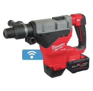 Перфоратор акумуляторний SDS-MAX MILWAUKEE, M18 FHM-121C, 11Дж (зарядний пристрій M12-18 FC, 1 акумулятор М18 FB12 12Аг, кейс) №2