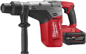 Перфоратор акумуляторний безщітковий SDS-MAX MILWAUKEE, M18 CHM-121C (зарядний пристрій M12-18 FC, 1 акумулятор FB12 12Аг, кей №2