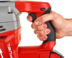 Перфоратор акумуляторний безщітковий SDS-MAX MILWAUKEE, M18 CHM-121C (зарядний пристрій M12-18 FC, 1 акумулятор FB12 12Аг, кей №3