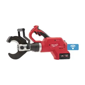 Кабелеріз гідравлічний підземний акумуляторний MILWAUKEE, M18 HCC75-502C (зарядний пристрій M12-18 FC, 2 акумулятори М18 В5 5Аг, №6