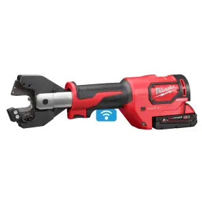 Кабелеріз гідравлічний акумуляторний MILWAUKEE, M18 ONEHCC-201C ACSR (зарядний пристрій М12-18 С, 1 акумулятор М18 В2 2Аг, кліщі №8
