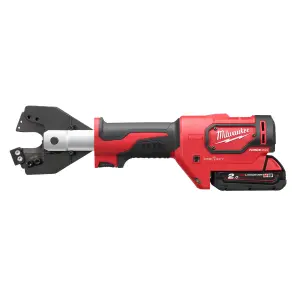 Кабелеріз гідравлічний акумуляторний MILWAUKEE, M18 ONEHCC-201C ACSR (зарядний пристрій М12-18 С, 1 акумулятор М18 В2 2Аг, кліщі №9