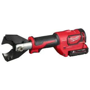 Кабелеріз гідравлічний акумуляторний MILWAUKEE, M18 ONEHCC-201C FSW (зарядний пристрій М12-18 С, 1 акумулятор М18 В2 2Аг, кліщі №9