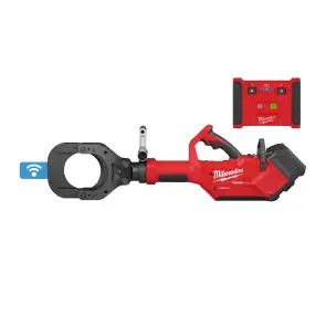Кабелеріз гідравлічний акумуляторний з пультом д/к MILWAUKEE M18 HSFC125R-802C (зарядний пристрій M12-18 FC, 2 акумулятори М18 F №2