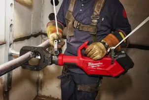 Кабелеріз гідравлічний акумуляторний з пультом д/к MILWAUKEE M18 HSFC125R-802C (зарядний пристрій M12-18 FC, 2 акумулятори М18 F №6