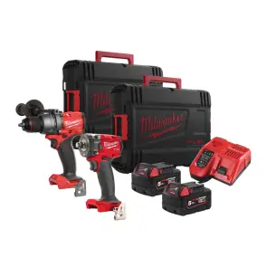 Набір інструментів акумуляторних безщіткових MILWAUKEE, M18 FPP2B3-502X (зарядний пристрій M12 - 18FC, 2 акумулятори М18 В5 5Аг №3