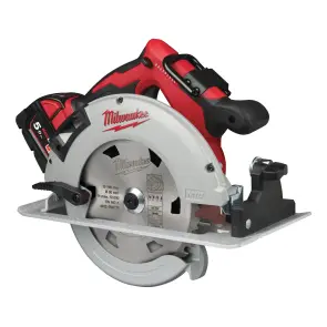 Пила дисковая ручная аккумуляторная MILWAUKEE, M18 BLCS66-502X, диаметр 165мм (зарядное устройство M12-18 FC, 2 аккумулятора M18 B5 5А №3