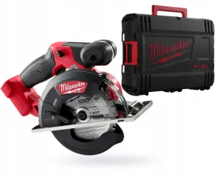 Пила ручная дисковая аккумуляторная по металлу MILWAUKEE, M18 FMCS-0X, диаметр 150мм (каркас, диск по металлу с 34зубами, HD кейс) №2