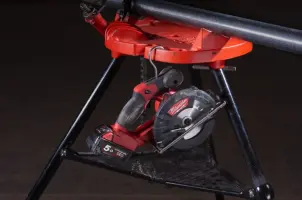 Пила ручная дисковая аккумуляторная по металлу MILWAUKEE, M18 FMCS-0X, диаметр 150мм (каркас, диск по металлу с 34зубами, HD кейс) №19
