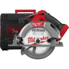 Пила дискова ручна акумуляторна MILWAUKEE, M18 FCS552-0X, діаметр 165мм (каркас, аксесуари, HDкейс) №1