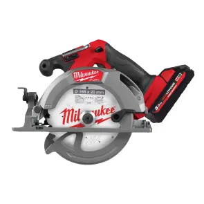 Пила дисковая ручная аккумуляторная MILWAUKEE, M18 FCS552-302X, диаметр 165мм (зарядное устройство М12-18 FC, 2 аккумулятора М18 НВ3 3А №2