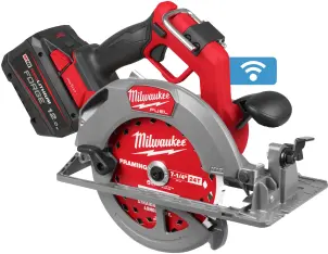 Пила ручная дисковая аккумуляторная MILWAUKEE M18 FCSO190GR-121C ONEKEY, диаметр 190мм (зарядное устройство М12-18 FC, 1 аккумулятор M1 №3