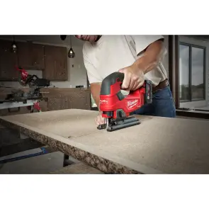 Лобзик аккумуляторный MILWAUKEE, M18 FJS-502X (зарядное устройство M12-18 FC, 2 аккумулятора М18 В5 5Ач, аксессуары, HDкейс) №4