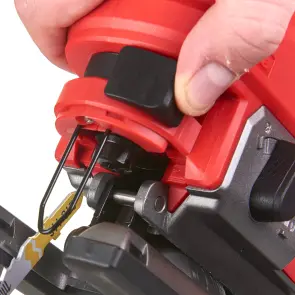Лобзик аккумуляторный MILWAUKEE, M18 FJS-502X (зарядное устройство M12-18 FC, 2 аккумулятора М18 В5 5Ач, аксессуары, HDкейс) №6